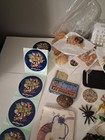 Junk Drawer Lot, Pins, Stickers, Costume Jewelry +++ — photo 10