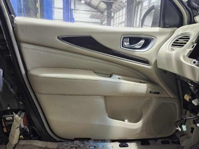 14-15 Infiniti QX60 Front Door Trim Panel Left Driver Side Tan OEM 809A13JA3B