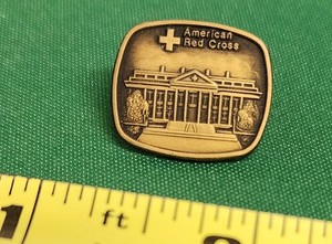 American Red Cross Washington D.C. DC Headquarters Pin