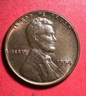 1954 Choice Uncirculated LINCOLN Cent 2nd Lowest Mintage in 1941 to Current X507