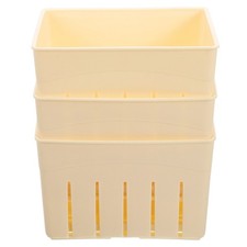  3 Sets Cheese Making Equipment Home Pressing Tool Tofu with Drainage System