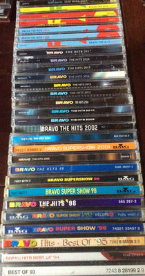 Bravo The Hits 93 94 95 96..2015 2016 2017 2018 2019 2020 2021 2022 2024 [58 CD]