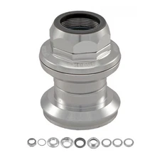 Steering series thread stroke 1 frame fixed silver VP Components bike parts