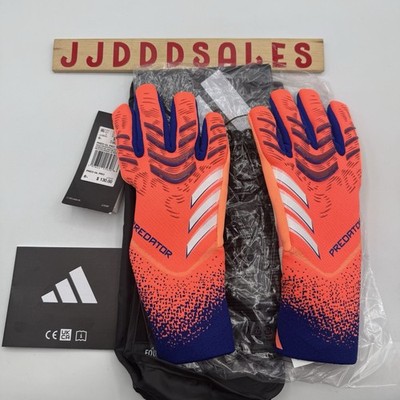 Adidas Predator Pro Goalkeeper Gloves JJ3533 Orange Blue White Size 6.5 $130