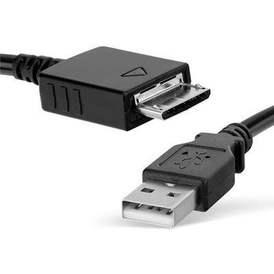 USB Kabel für Sony NWZ-S754 Ladekabel 1A schwarz
