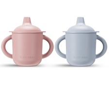   Silicone Sippy Cups for Baby 100 Leak-Proof Training Cup for Toddler with ...