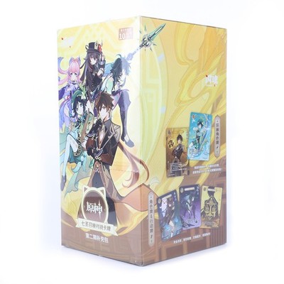 Genshin Impact Seven Saints Summoning Battle 2nd Cards Pack Booster Game Gift