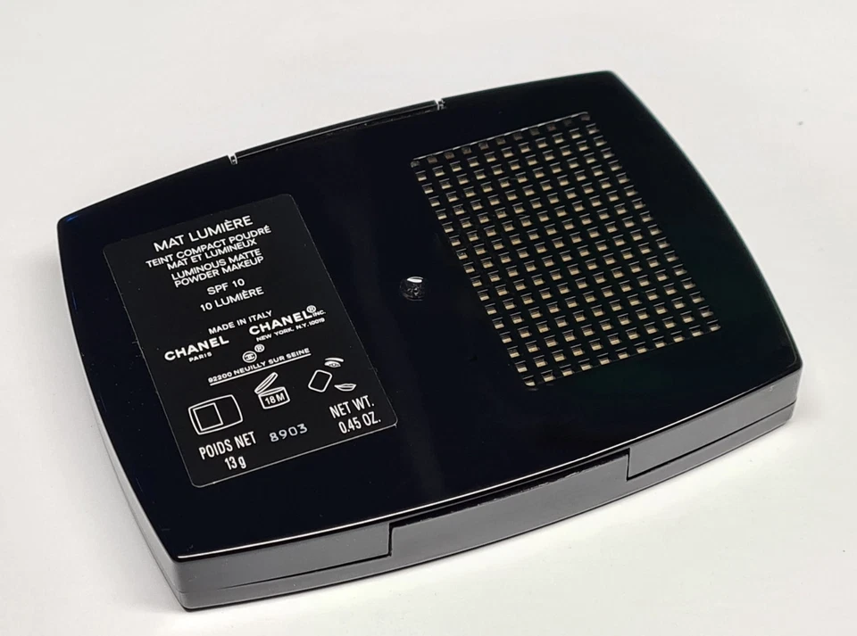 Original CHANEL Mat Lumiere Compact Poudré SPF 10 ** MATTE MAKE UP POWDER - Bild 4 von 4