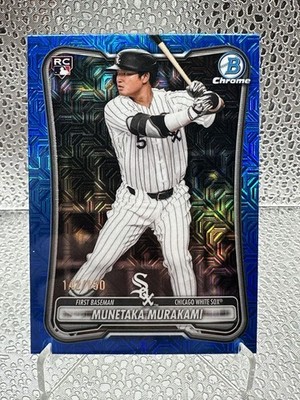 Munetaka Murakami 2026 Bowman Chrome Mega Box Blue Mojo Rookie Card /150