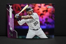2020 Topps Chrome - Ian Desmond #36 Pink Refractor Rockies