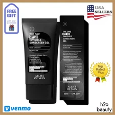 Allies of Skin The One SPF50 Invisible Sunscreen Gel 1.7OZ NEW IN BOX