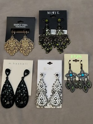 Earrings Lot Mixit Simply Vera M. Haskell 1928