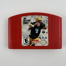 NFL QB Club 2001 Nintendo 64 N64 Game Cartridge Only Tested Working