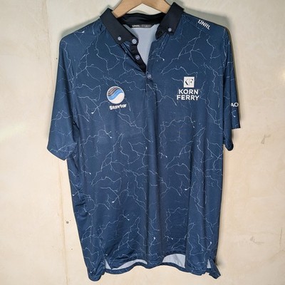 Unrl altitude polo blue company logos large golf outdoor frat dad