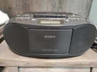 Sony CFD-S70 Stereo CD Player Cassette Recorder AM/FM Radio Boombox Tested Works