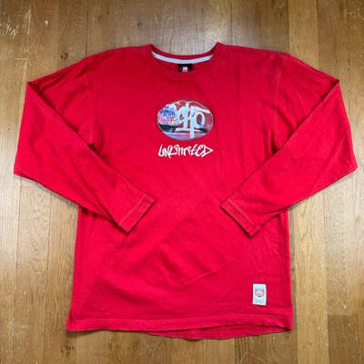 Vintage Marc Ecko Unlimited NYC Metro holografisches Graffiti T-Shirt Größe Medium