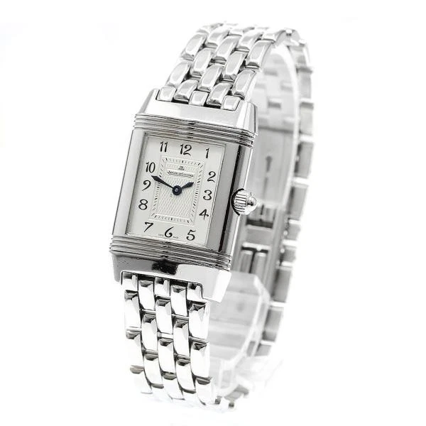Jaeger LeCoultre — Jaeger-LeCoultre Reverso Duetto 266.8.44/Q2668110 21mm Manual Wind Watch #C14524