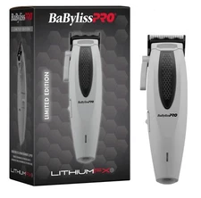 BaByliss PRO LithiumFX+ Cord/Cordless Ergonomic Clippers Limited Gray FX673NSGY