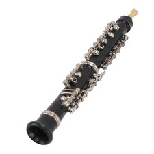 Strumento musicale oboe in miniatura in metallo realistico fatto a mano modello oboe per SET