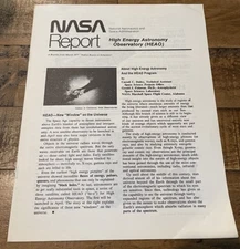 NASA Report High Energy Astronomy Observatory (HEAO) Reprint March 1977