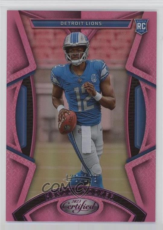 2023 Certified Rookies Mirror Pink /199 Hendon Hooker #150 Rookie RC