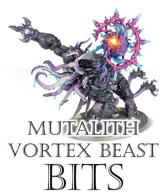 Warhammer 40k Thousand Sons Mutalith Vortex Beast Bits, Games Workshop Tzeentch