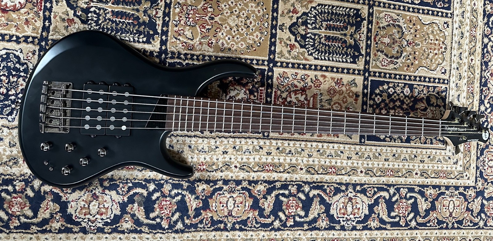 MTD Kingston Super 5 Bass with Laurel Fretboard 2020 - Matte Black