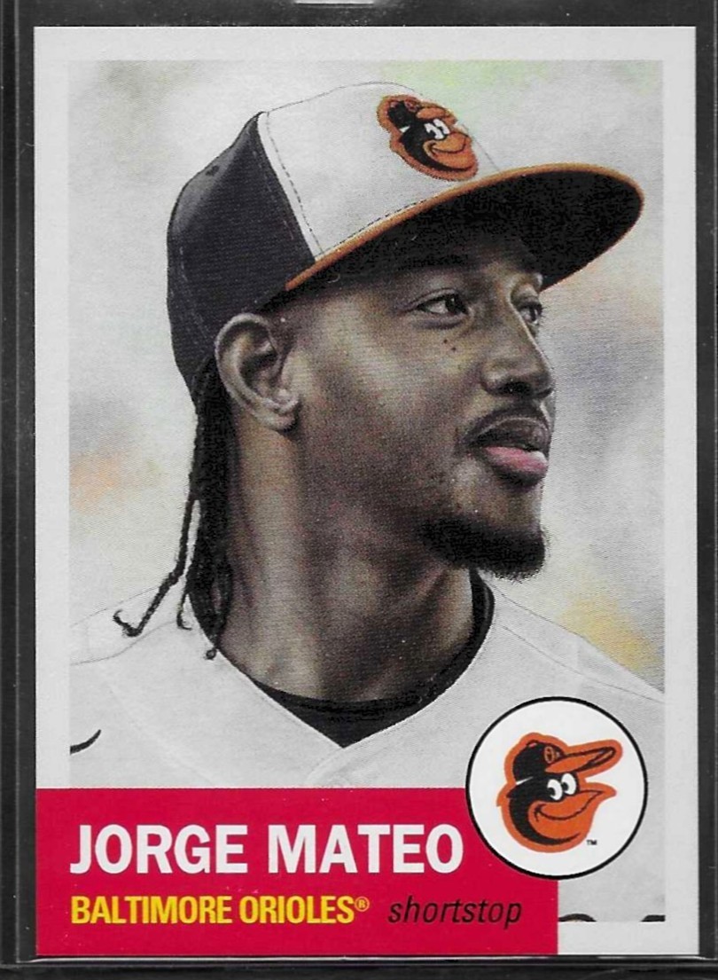 2023 TOPPS LIVING SET # 625 JORGE MATEO Baltimore Orioles 1,336 Printed c