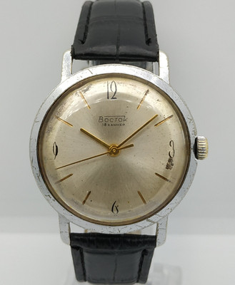 Vintage Retro Men's Watch Vostok USSR Wostok Mechanical 2209 SERVICED Soviet  