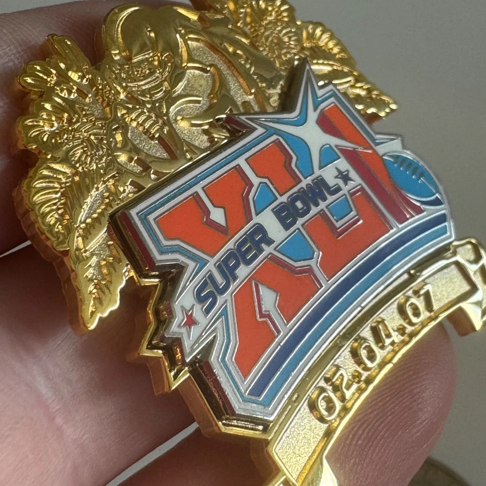 Super Bowl XLI Limited Edition Pin 2007 Indianapolis Colts NICE! Miami Palm Tree - Image 2 of 4