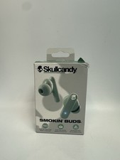 Skullcandy Smokin  Buds Wireless Noise Isolating Earbuds Preppy Sage Green NEW 