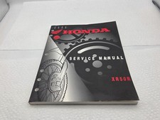 2000 Honda XR50R Service Manual XR 50R Repair Shop Guide Factory Genuine OEM