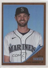 2021 Topps Archives 1962 Topps Blue Foil 16/25 Mitch Haniger #82 06bg