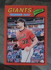 2026 Topps Heritage Robbie Ray Red Parallel #111 SF Giants