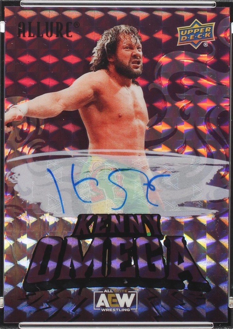 2024 Upper Deck Allure Aew - Kenny Omega #37 Purple Diamond