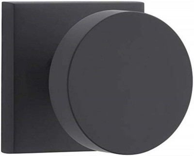 Scratch Baldwin Contemporary Two-Sided Through-Door Dummy Door Knobset - Satin B