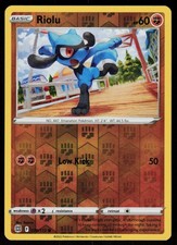 Riolu 078/172 Common Brilliant Stars Pokemon Reverse Holo Lightly Played