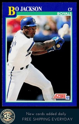 Bo Jackson 1991 Score #5 Kansas City Royals