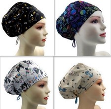 Cats Kittens Handmade Scrub Cap Doctor Theatre Nurse Hospital Anaesthetist