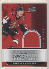 2019-20 Trilogy Rookie Renditions Silver Foil Jersey Rudolfs Balcers #RR-34 00c9