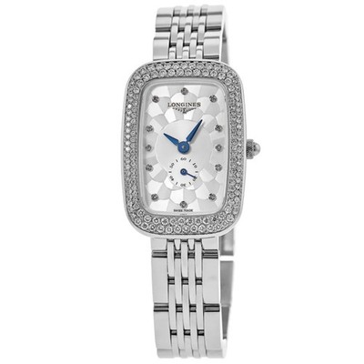 New Longines Equestrian Diamond Mother of Pearl Women's Watch L6.141.0.77.6