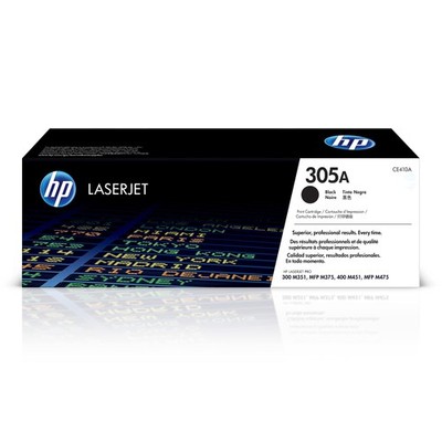 HP 305A Black Toner Cartridge Printers | Works with Printer Series: Laserjet Pro