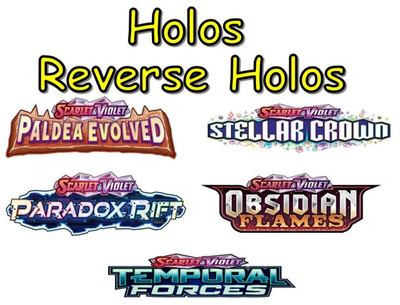 Pokemon Paradox Temporal Stellar Evolved Obsidian Reverse Holo Choose Your Cards