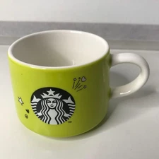STARBUCKS Lime Green Mug 237mL