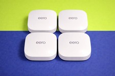 Eero 6E Pro Wireless WiFi Mesh Router System 4-Pack Unlocked 