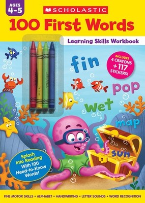 100 First Words Learning Skills Workbook