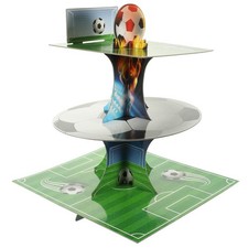 Decorative Dessert Holder Football Party Cupcake Stand Tray Afternoon Tea