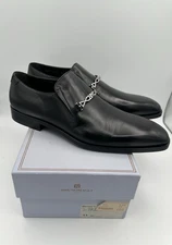 NEW Bruno Magli black italian leather dress shoes BMB71043 Flavio men’s size 11