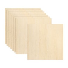 8Pcs Basswood Sheets 16 x 16 x 1/8 Inch for Painting, Aircraft Model