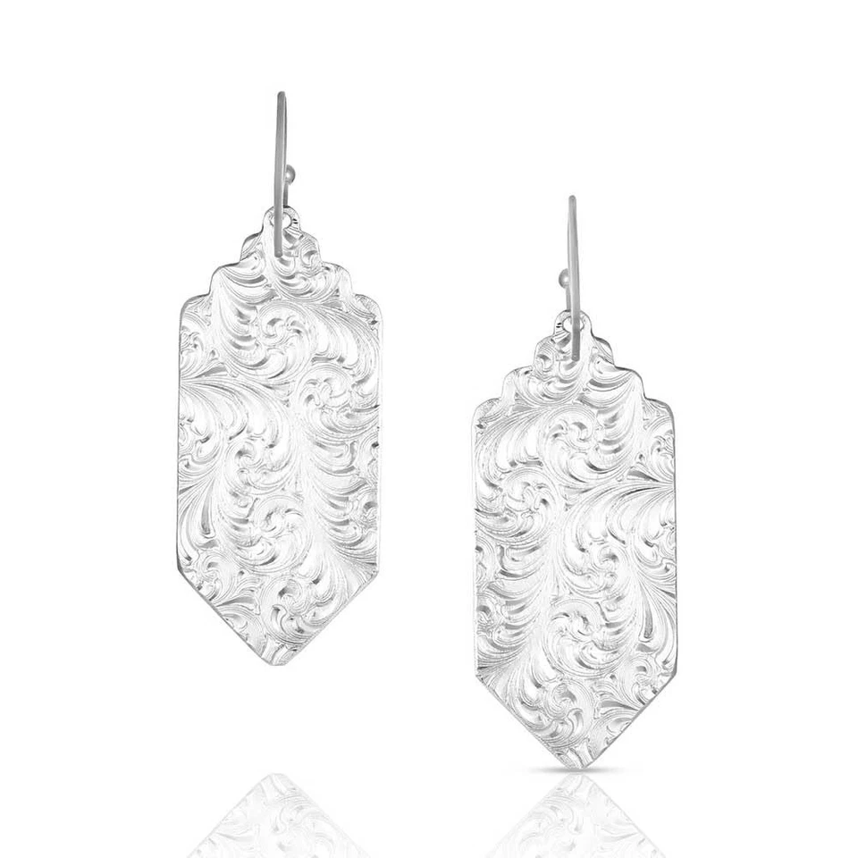 Brincos feitos na América Montana Silversmiths Southwestern Resilience - Imagem 4 de 4